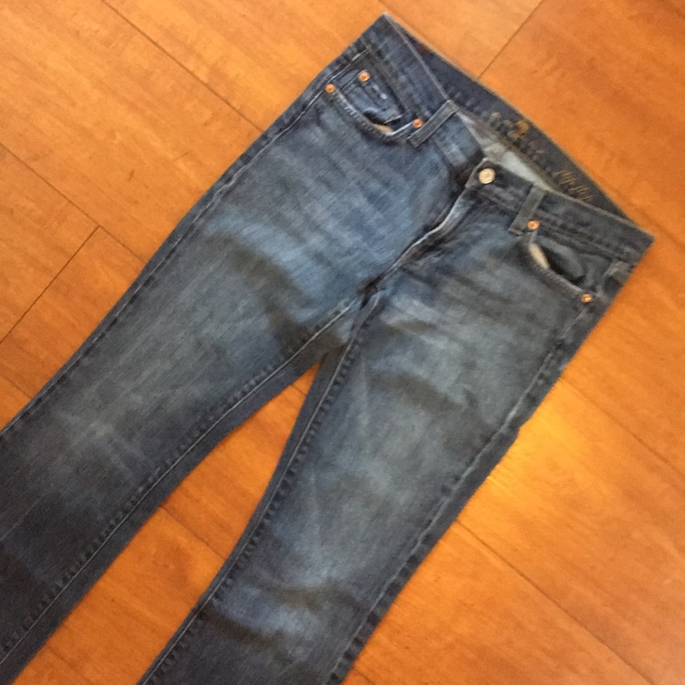 7 For All Mankind Jeans Flip Flop Size 28